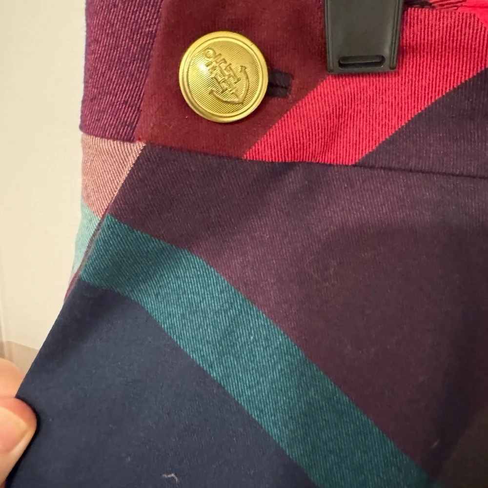 Tommy Hilfiger Multicolor Plaid A-Line Skirt - Picture 2 of 5